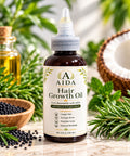 AIDA Organics Hair Growth Oil 4 oz - front