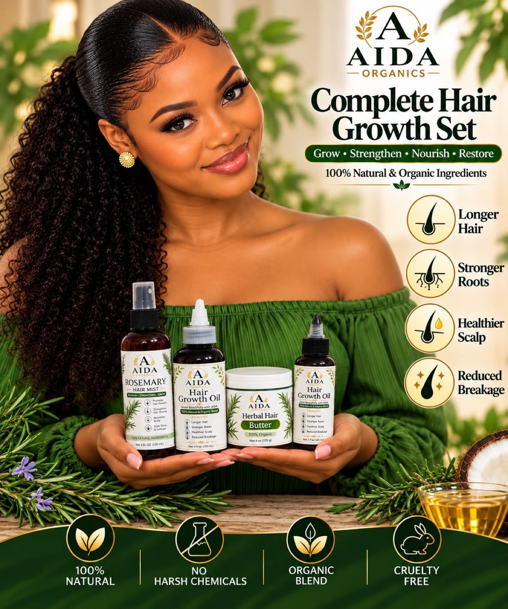 AIDA Organics Complete Hair Growth Set